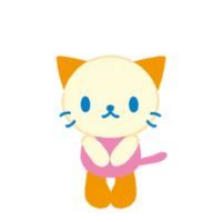 Nyako-chan Sanrio character on a white background.