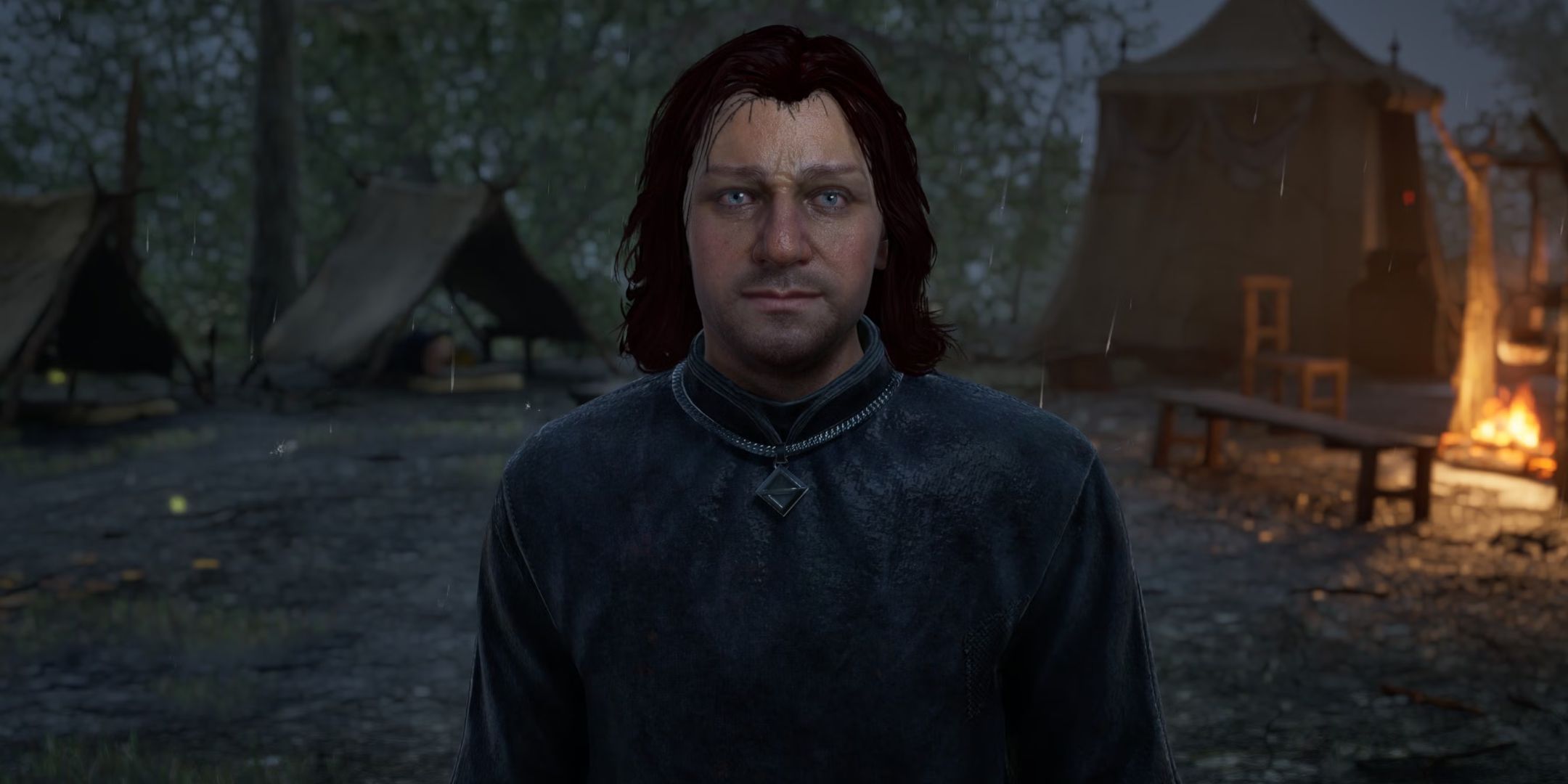 Oblivion Remastered Martin Close Up Kvatch Camp