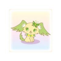 Peridot Sanrio character on a white background.