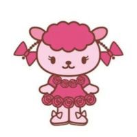 PinkyLilRose Sanrio character on a white background.