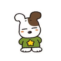 Pistachio character on a white background.