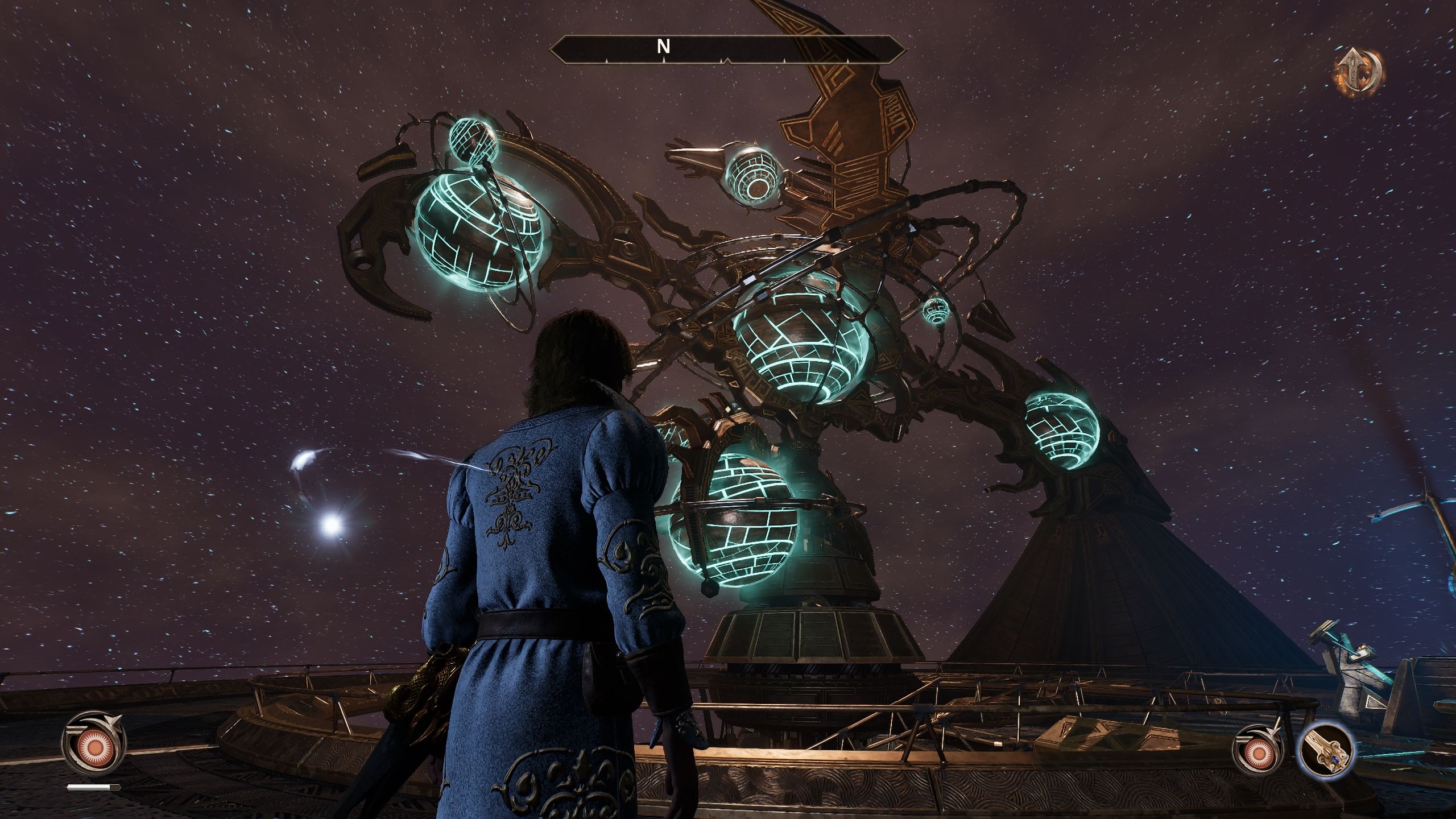 Player is looking at the orrery - Oblivion Remastered