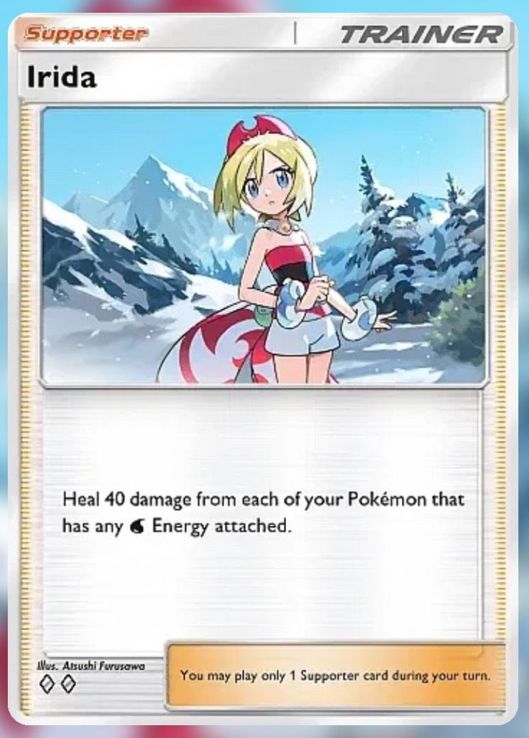 IRIDA card in Pokémon Trading Card Game Pocket.