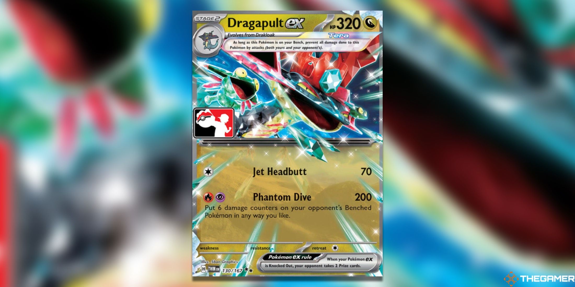 Pokémon TCG double rare dragplat ex.