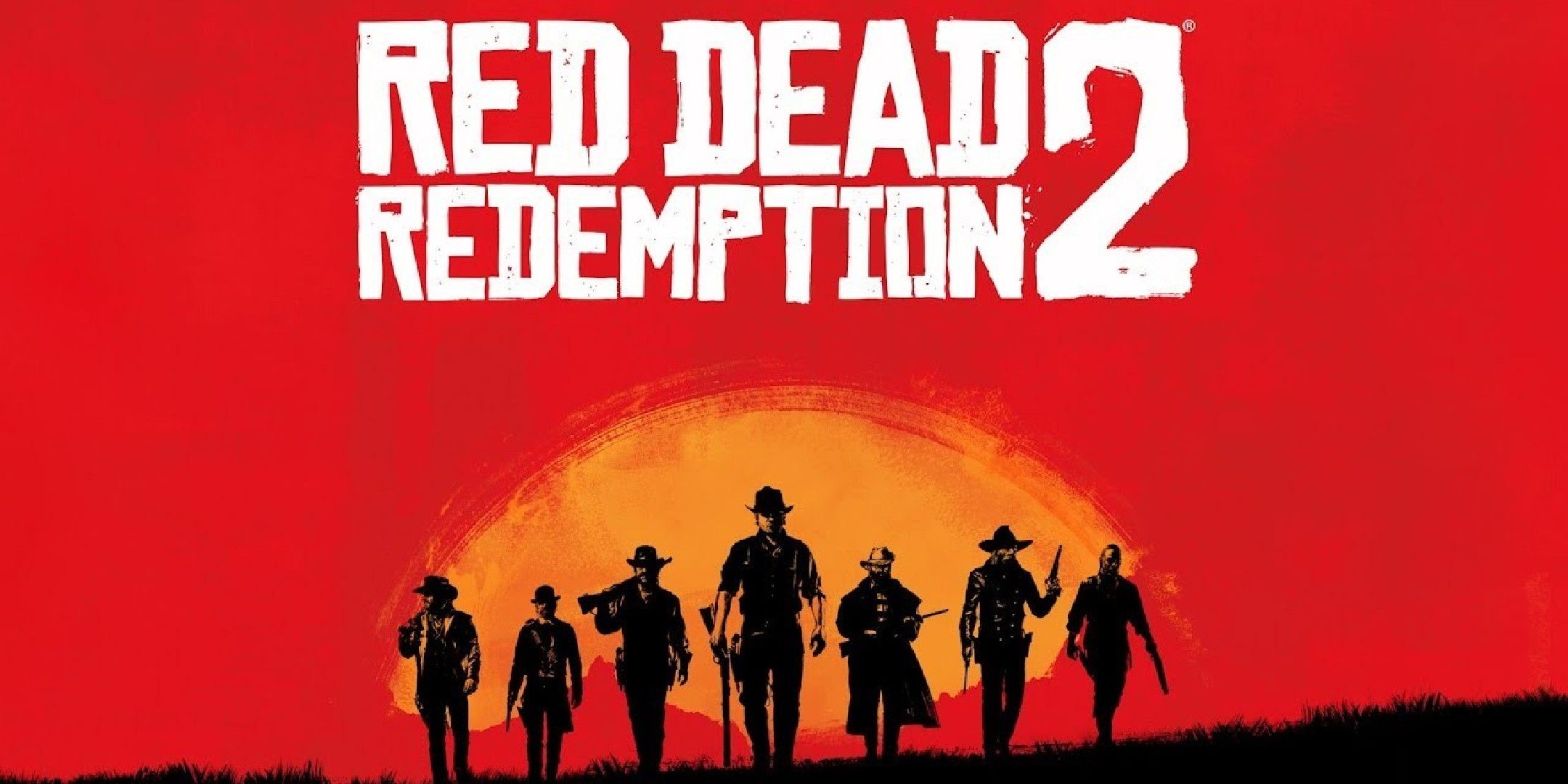 Red Dead Redeption 2 image showing the key art.
