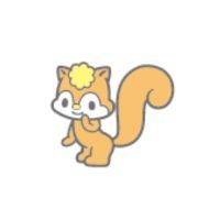 Risu Sanrio character on a white background.