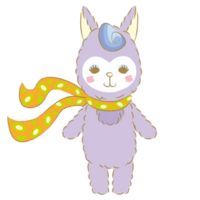 Roseanne Sanrio character on a white background.