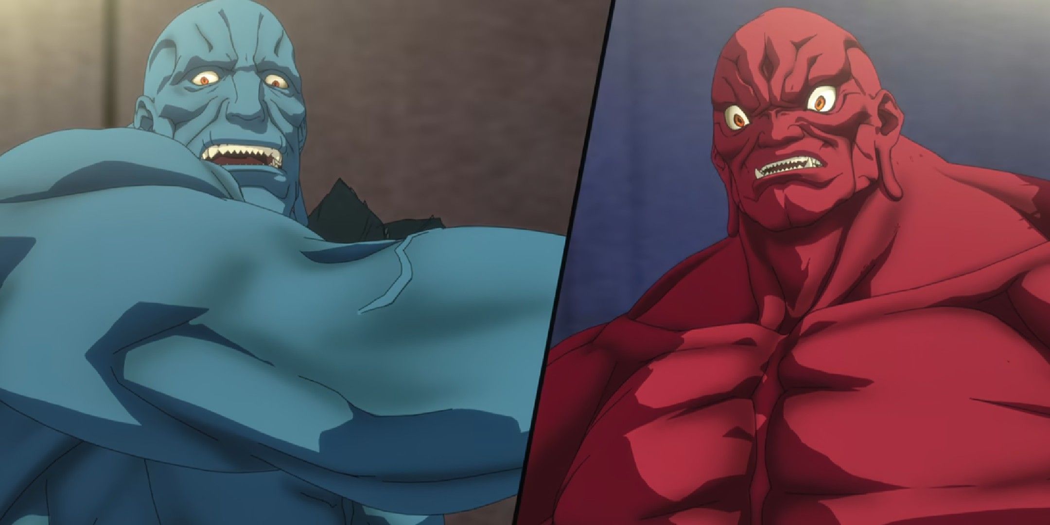 Rudra and Agni, two elemental demons, from Devil May Cry.