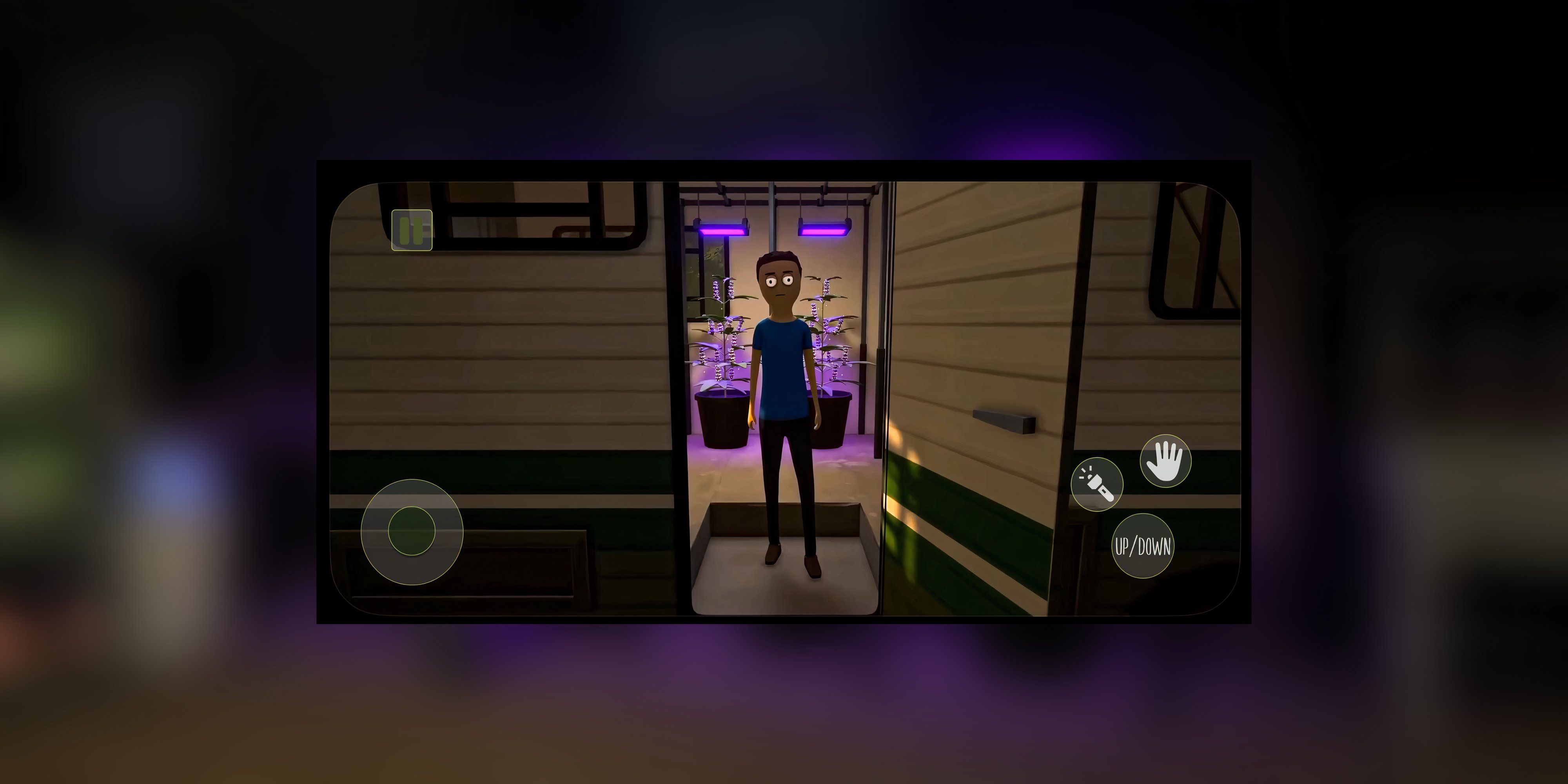 schedule 1 knock off screenshot features man in doorway.