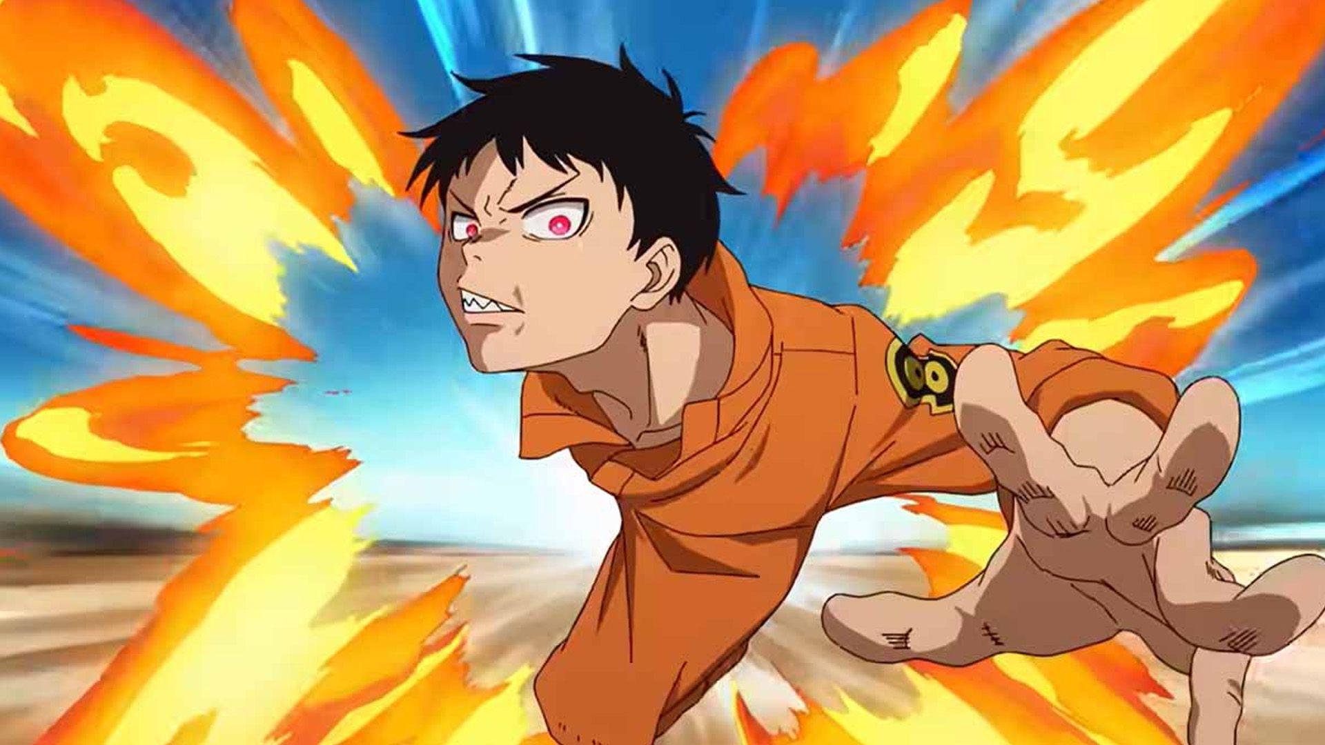 Shinra kusakabe from fire forces.
