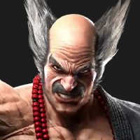 نمادی که تصویر پرتره Heihachi در Tekken 8 را به نمایش می گذارد.