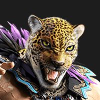 نمادی که تصویر پرتره King در Tekken 8 را به نمایش می گذارد.