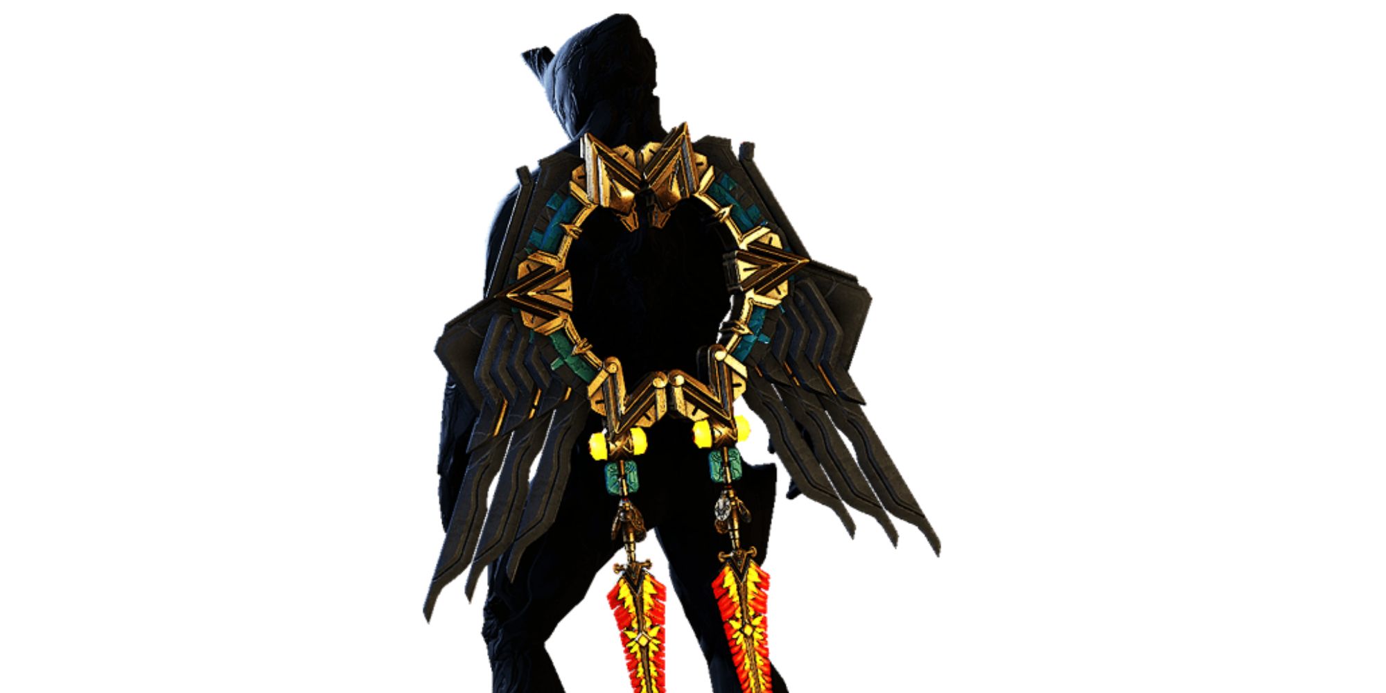 Huitzilin Syandana of Warframe.