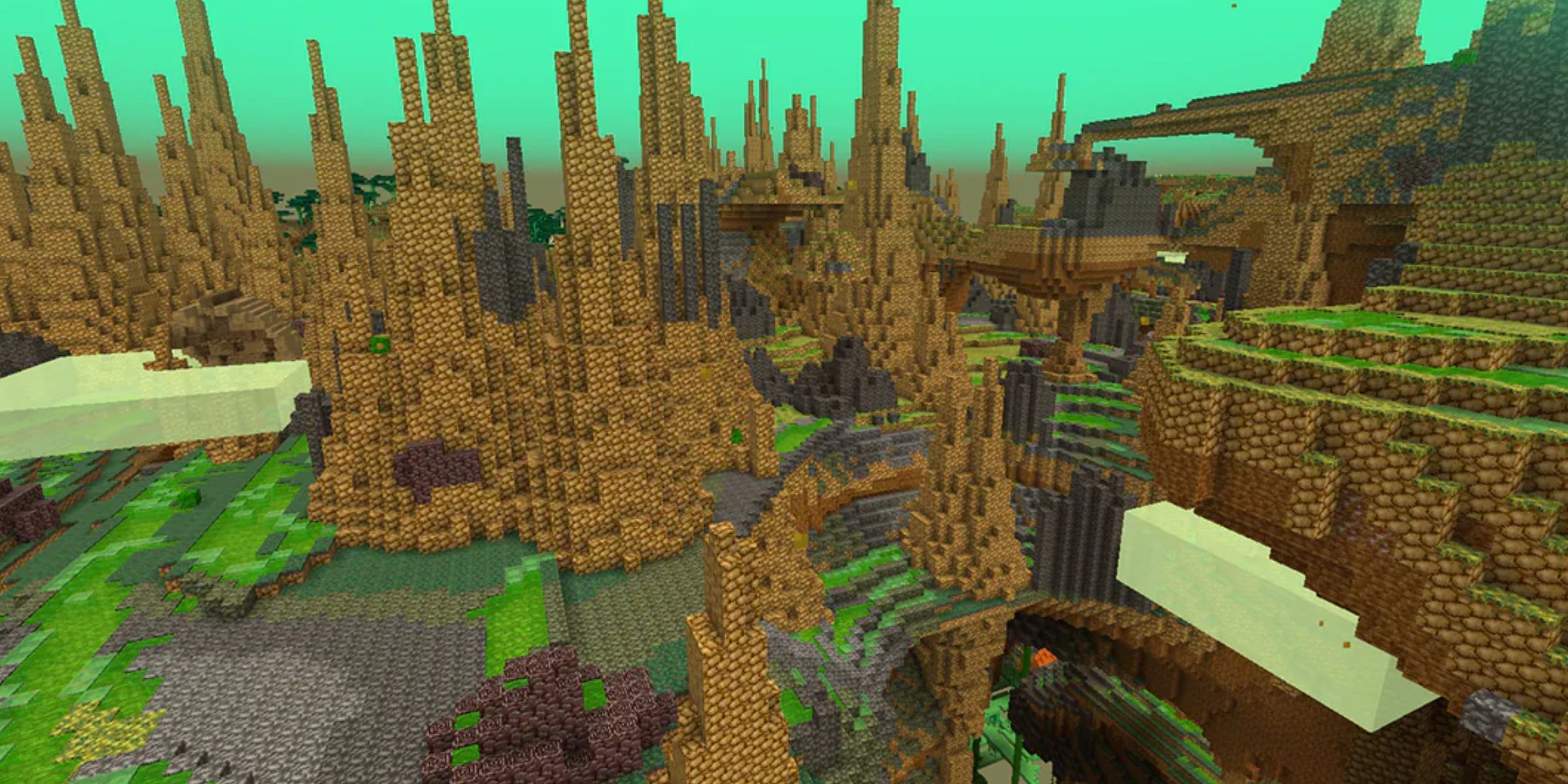 Toxic potatoes in the dimensions of toxic potatoes April Foes of Mine Craft.