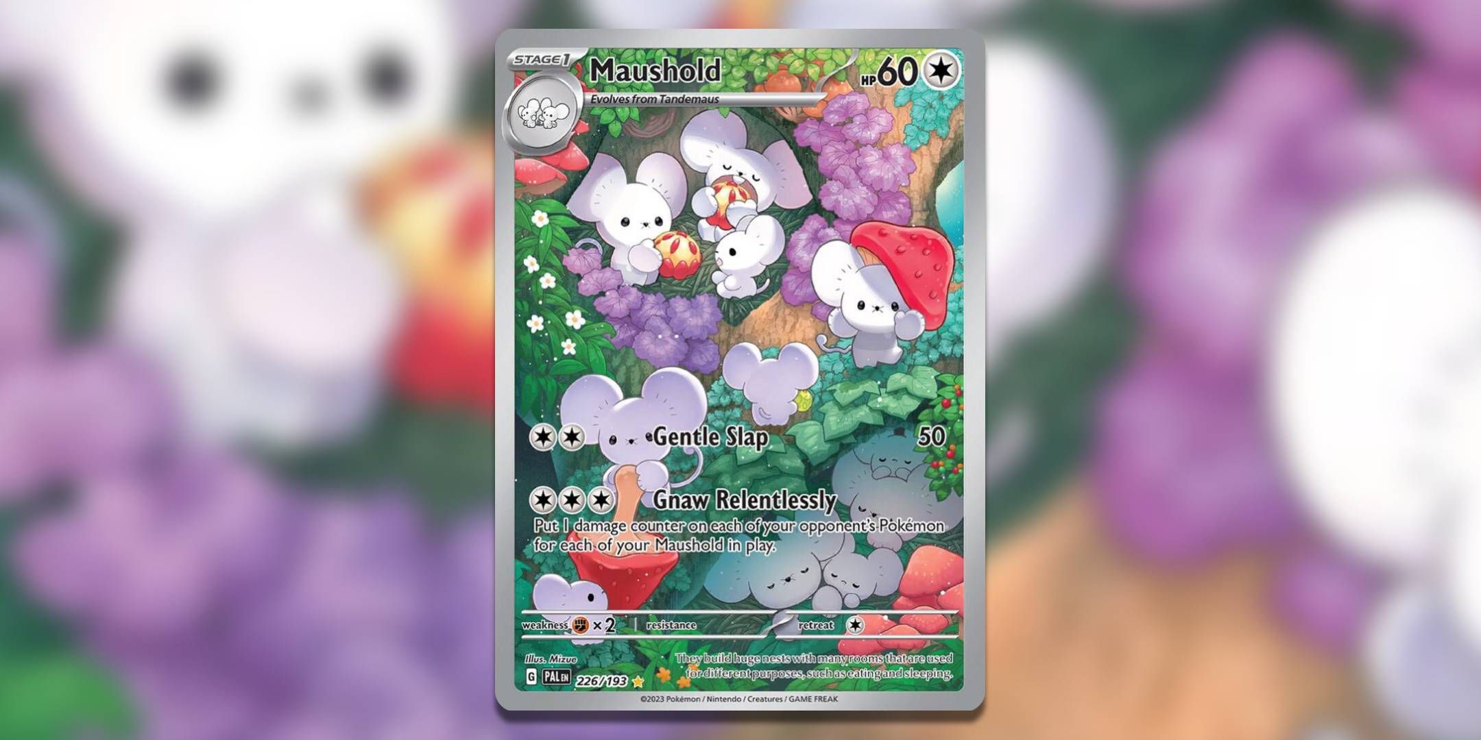 کارت Pokemon TCG Maushold توسط Mizue.