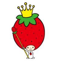 The Strawberry King Sanrio character on a white background.