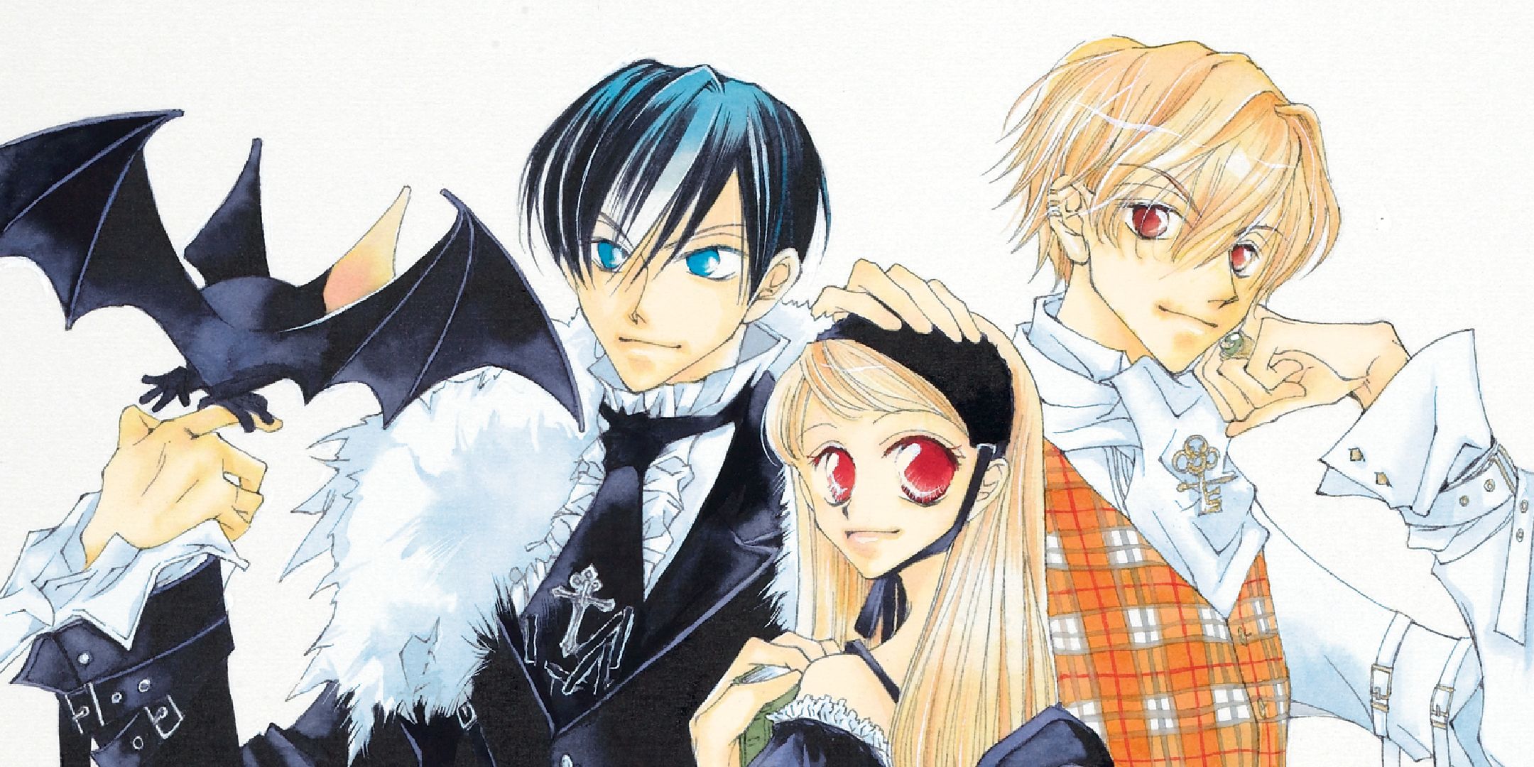 Three characters posing from Millenium Snow.