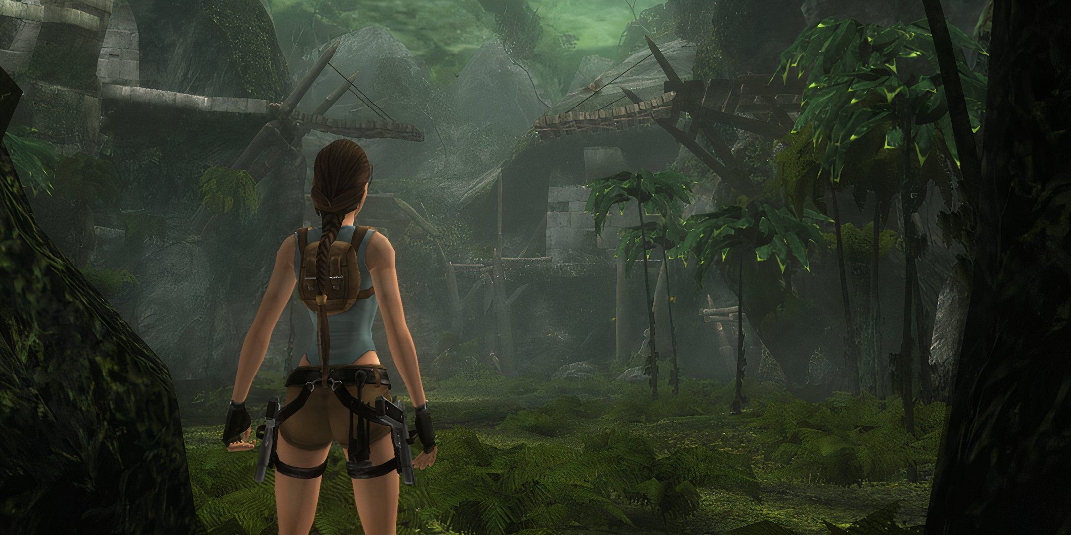 Lara Croft in Tomb Raider: Anniversary.