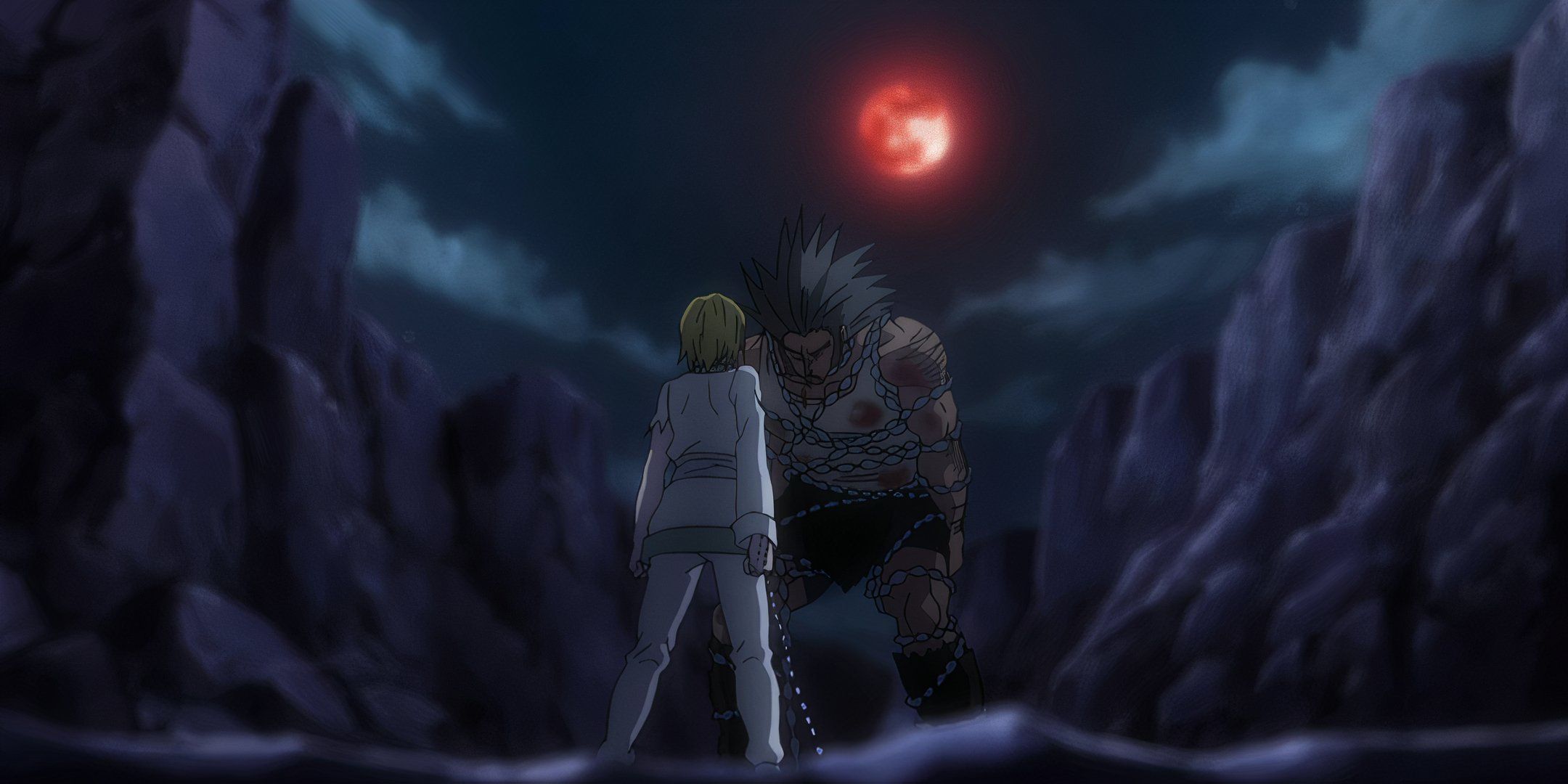 Yogin was stuck by Koraapika at Hunter X Hunter.