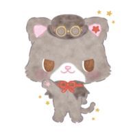 Yuni Sanrio character on a white background.