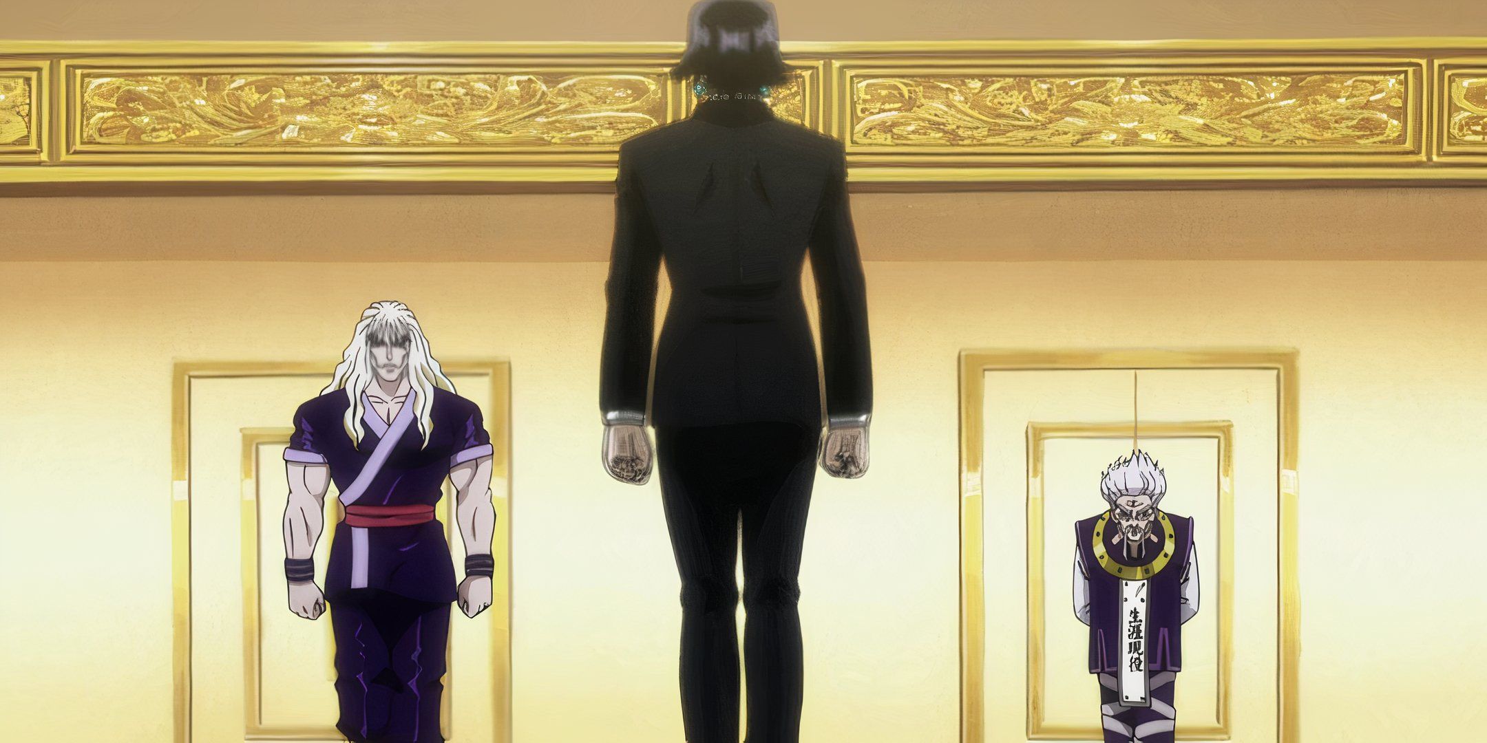 Zeno and Silva are heading towards Corolo at Hunter X Hunter.