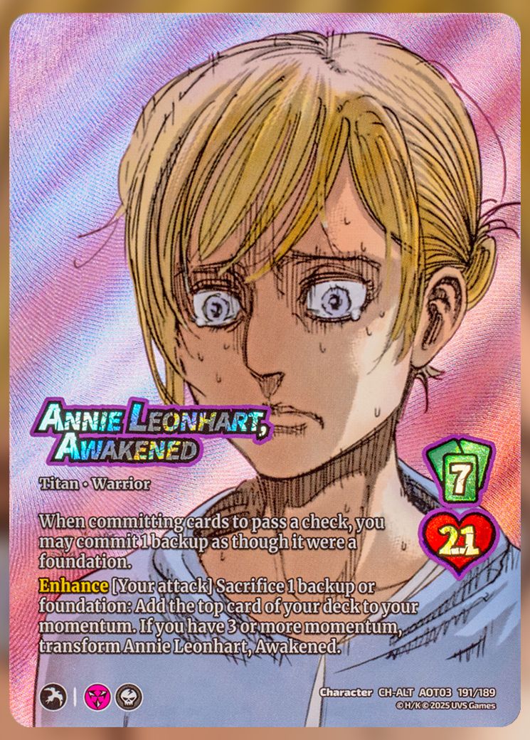 Annie Leonhart, Awakened foil
