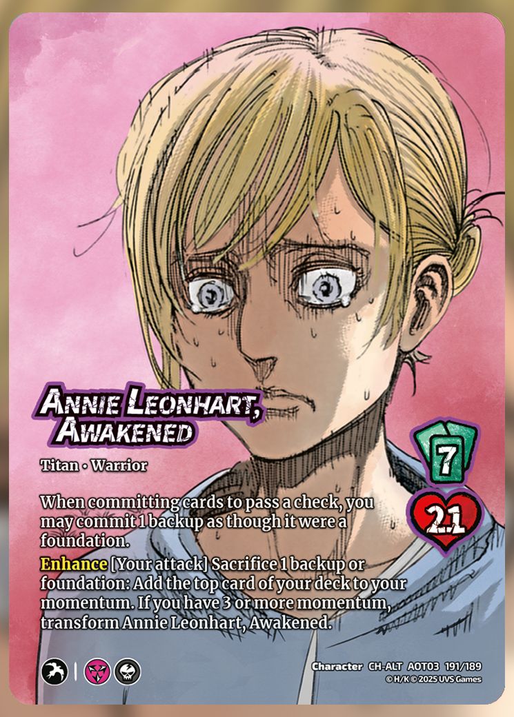 Annie Leonhart, Awakened
