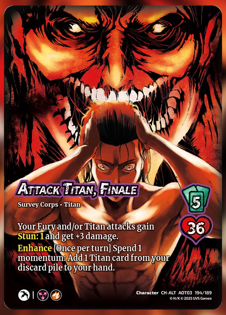 Attack Titan, Finale