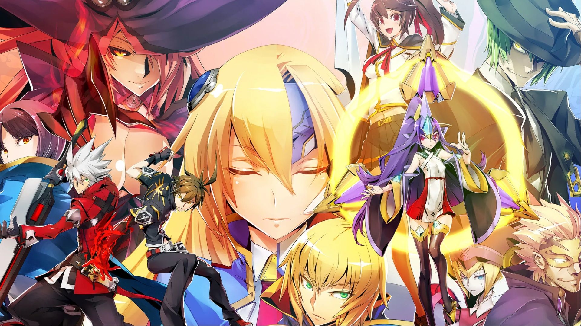 Key Art Blaze Blue Exhibitions the college of sports characters: main fiction.