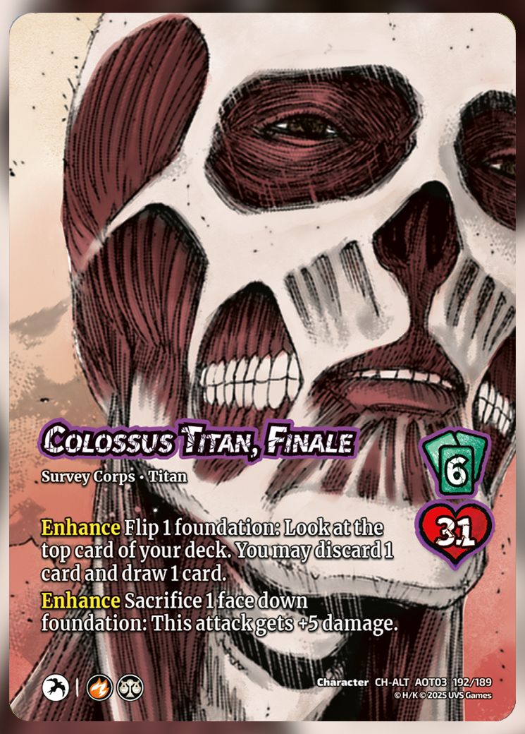 Colossus Titan, Finale