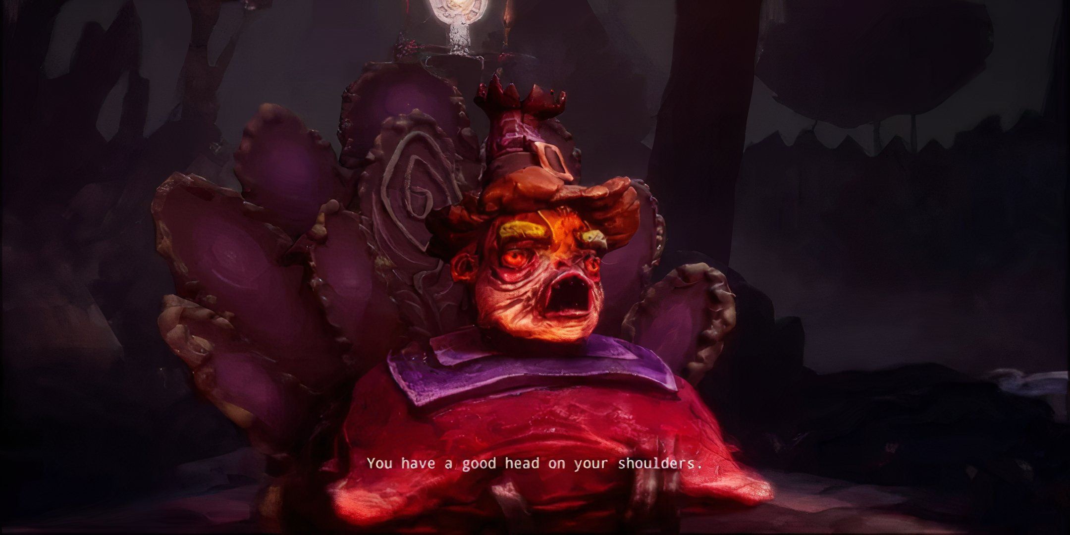 The headmate is praising the player in the midnight walk.