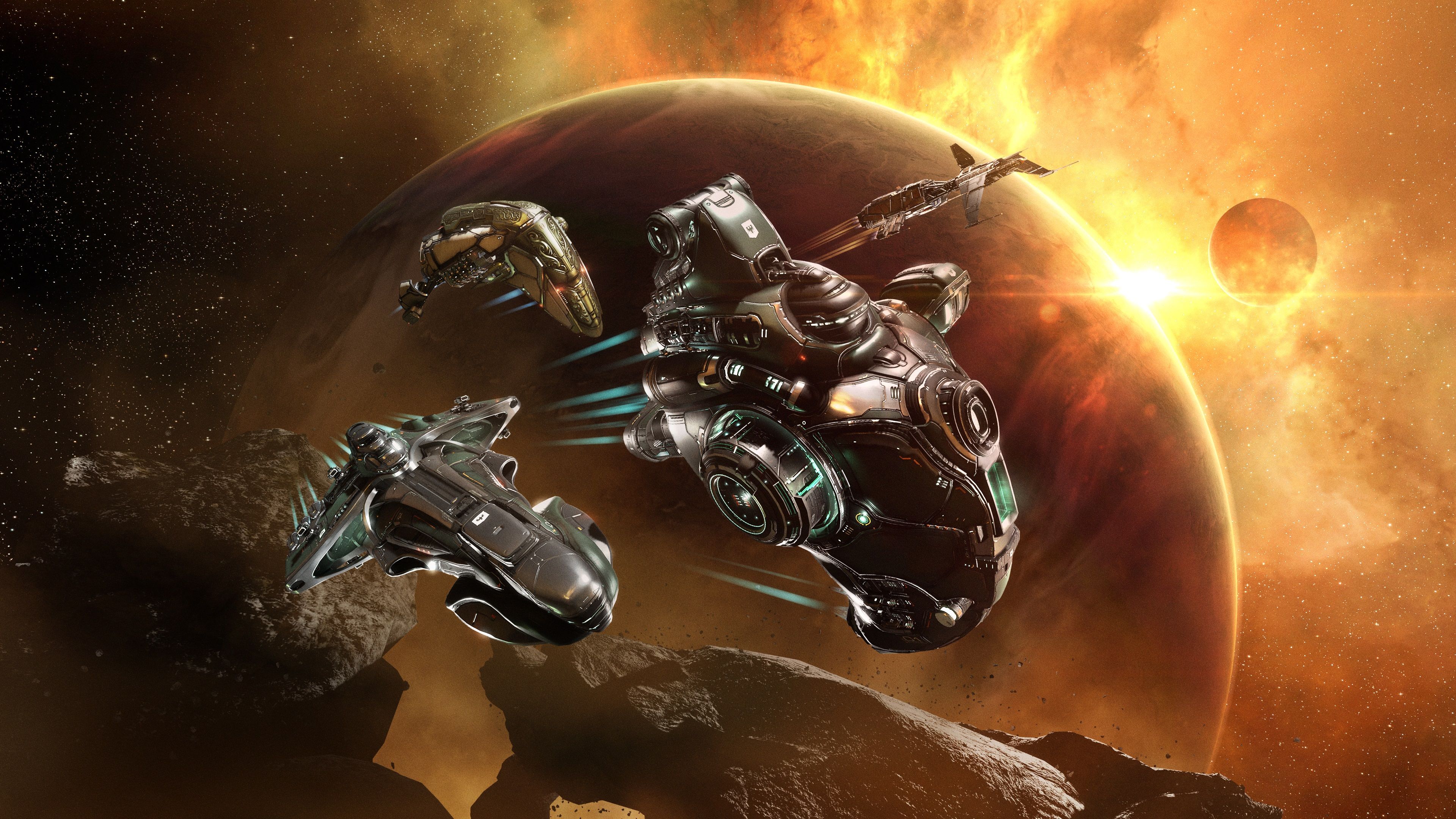 Cruisers in Eve Online Legion.