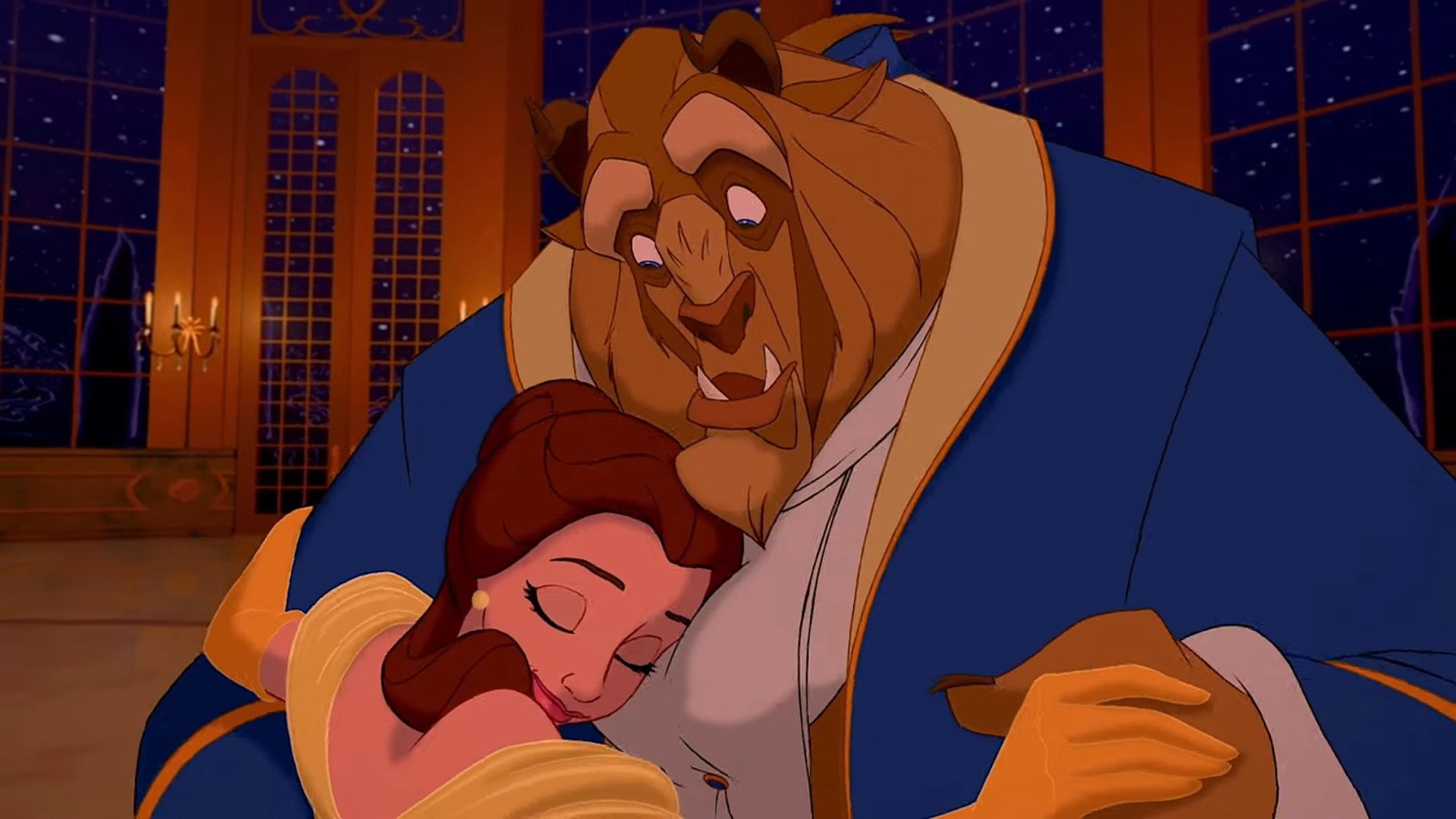 Dance scene from Beauty and the Beast.