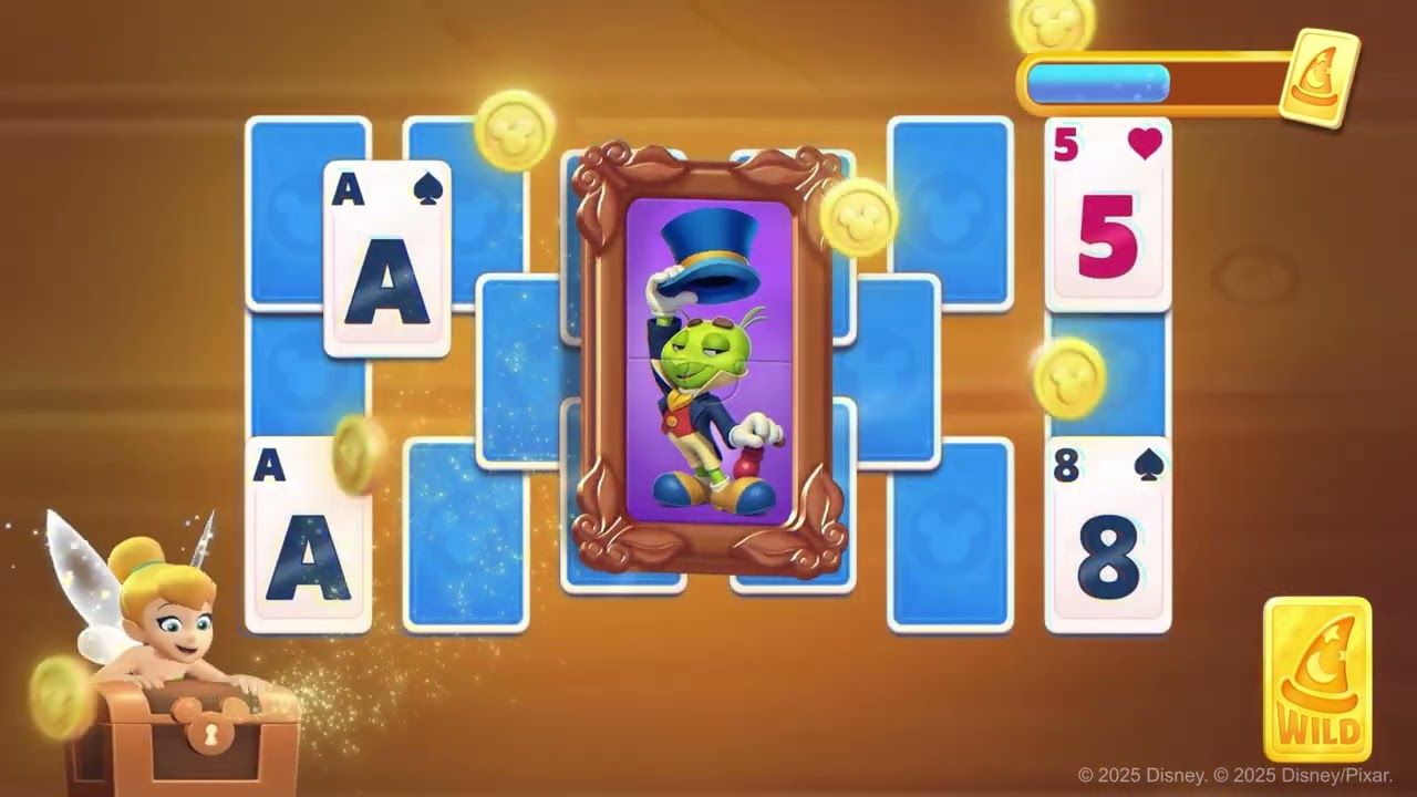 Disney Solitaire Gameplay