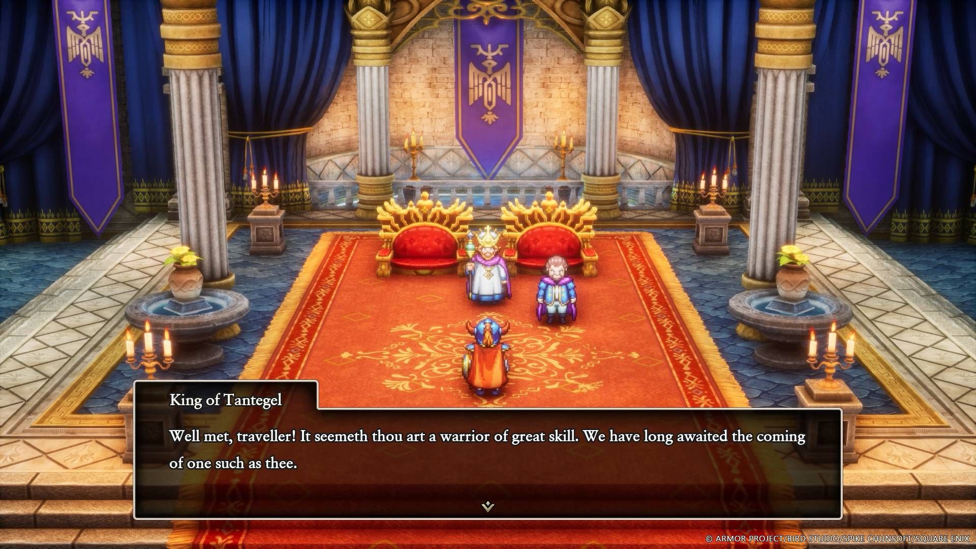 Dragon Quest HD2D Remake King of Tantegel