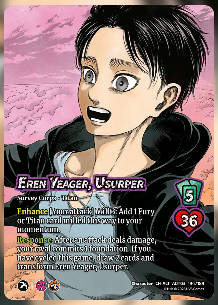 Eren Yeager, Usurper