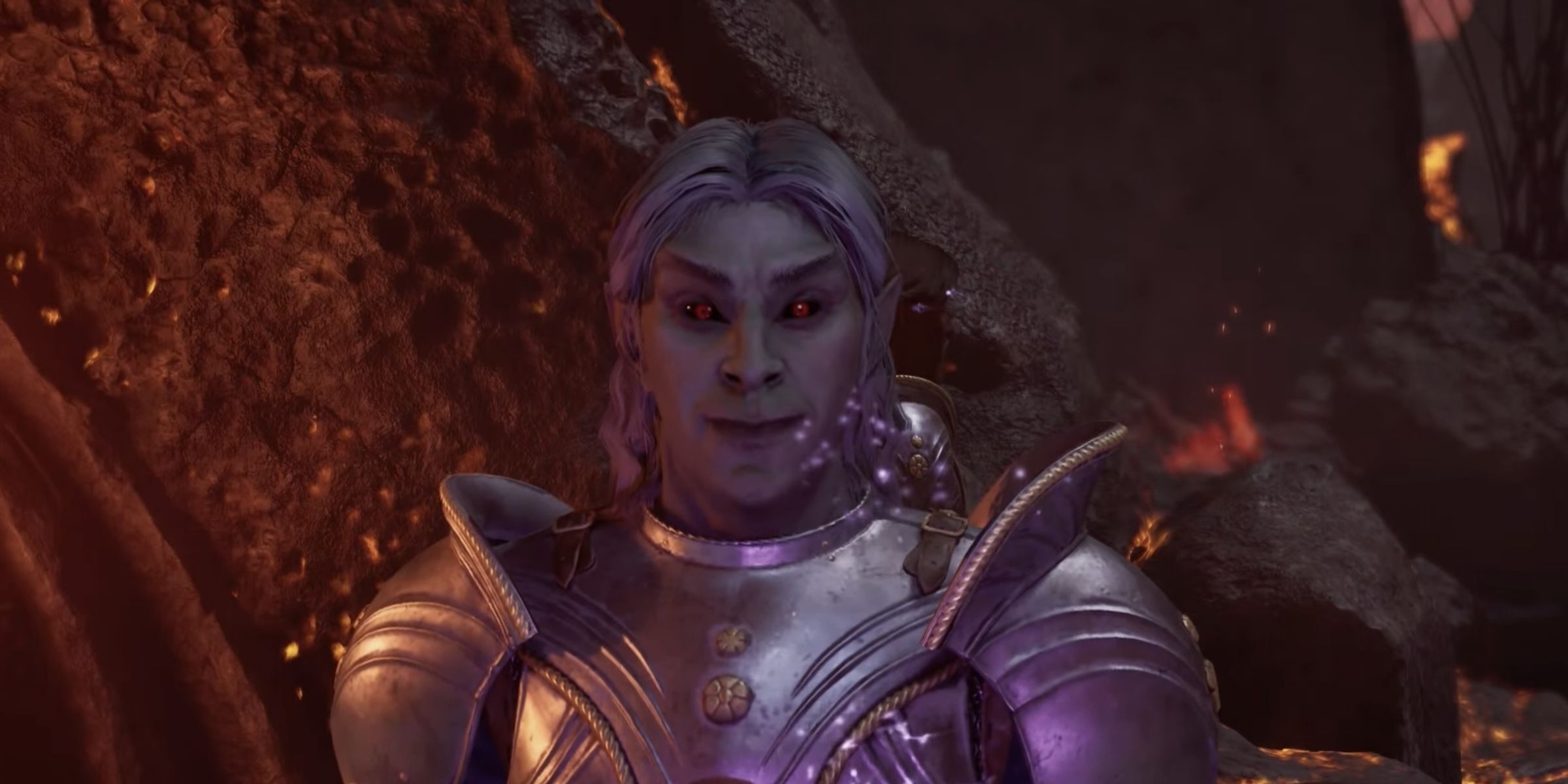 Farwil Indarys Inside The Oblivion Plane Of The Cheydinhal Oblivion Gate In The Elder Scrolls IV: Oblivion Remastered.