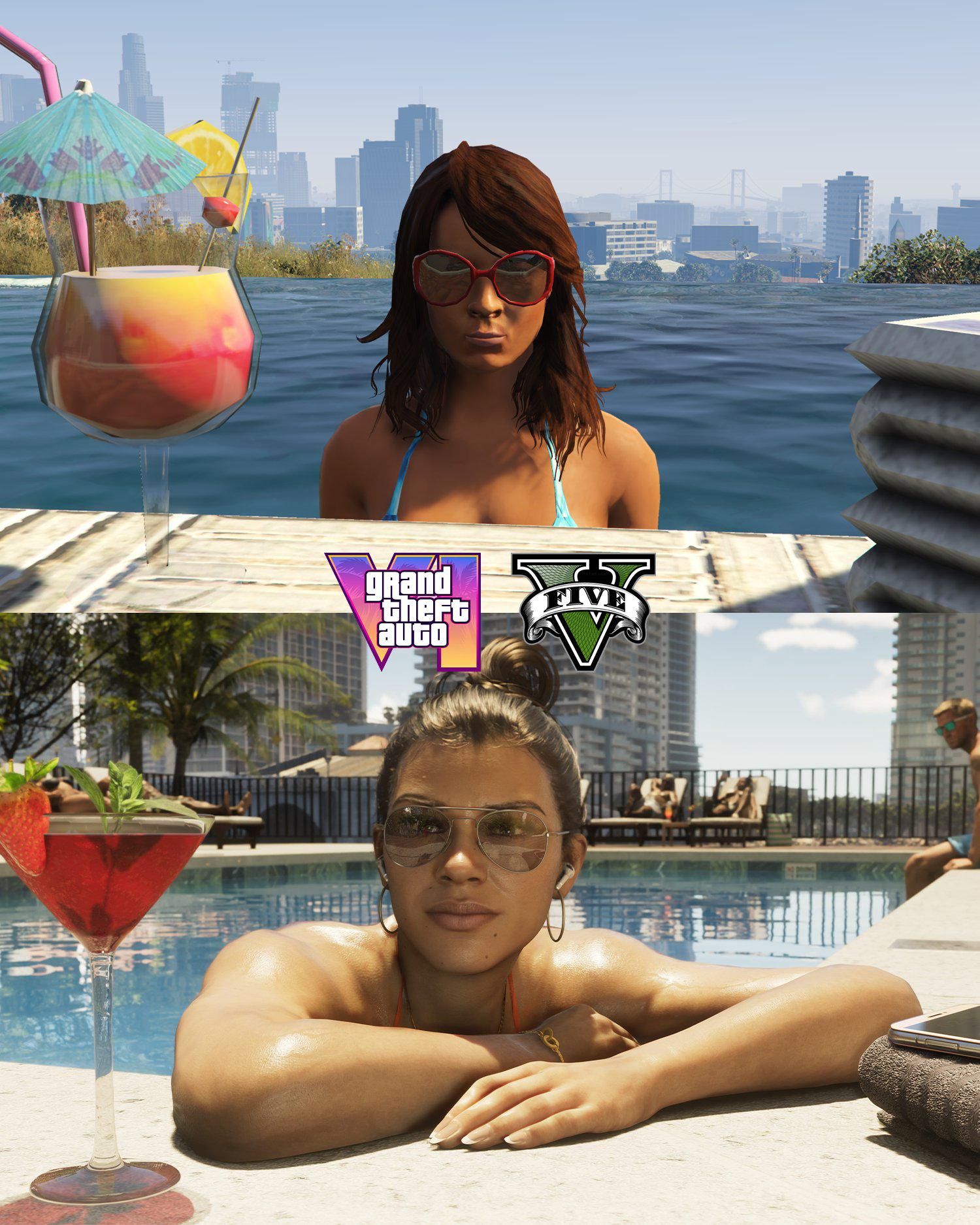 GTA 5 vs GTA 6 Graphics Comparison