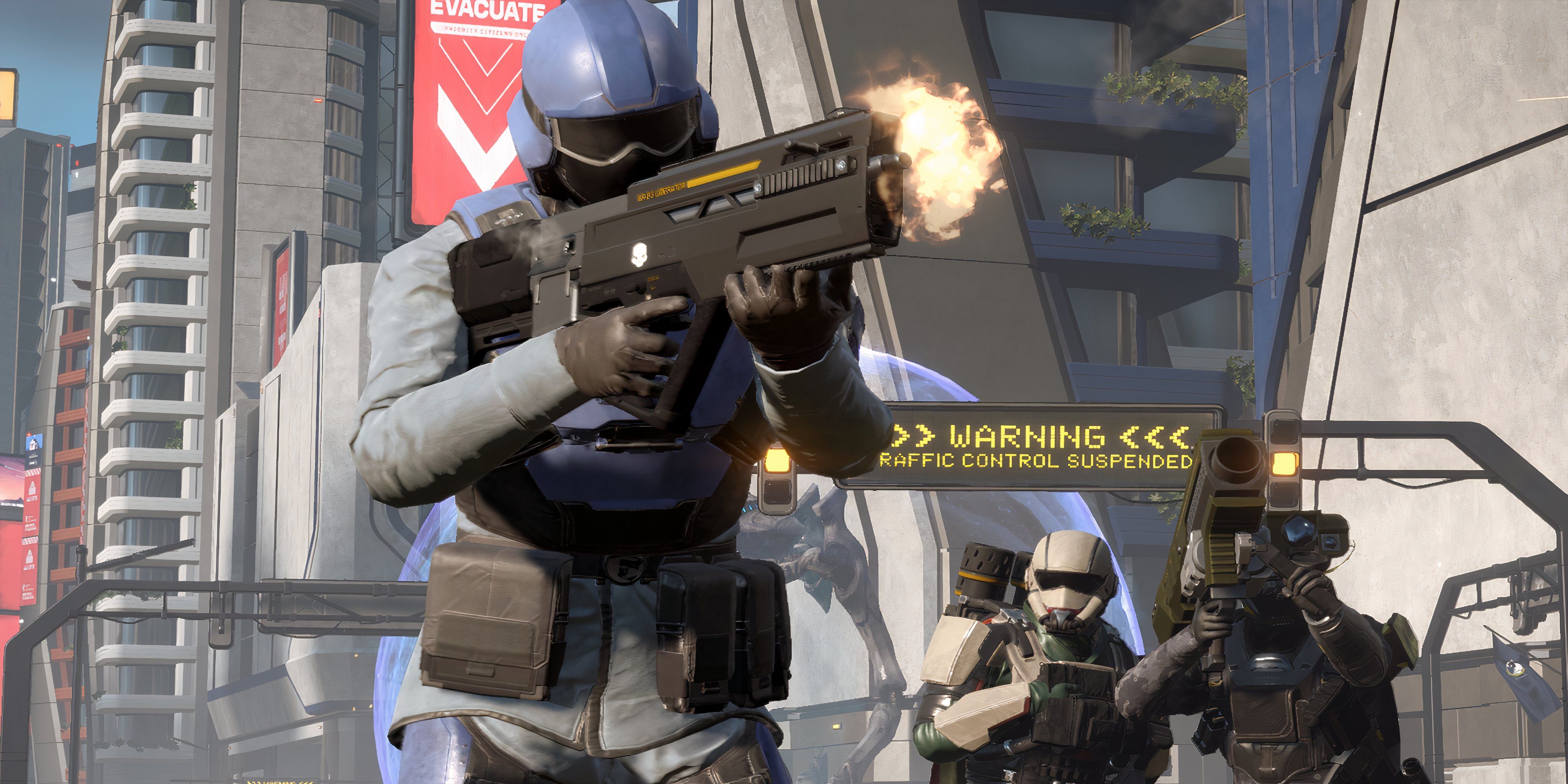 Helldivers از Super Earth دفاع می کنند.