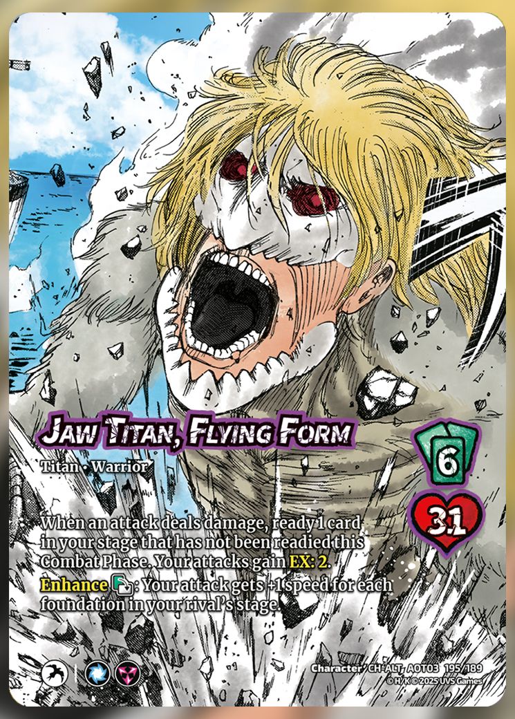 Jaw Titan, Flying Form