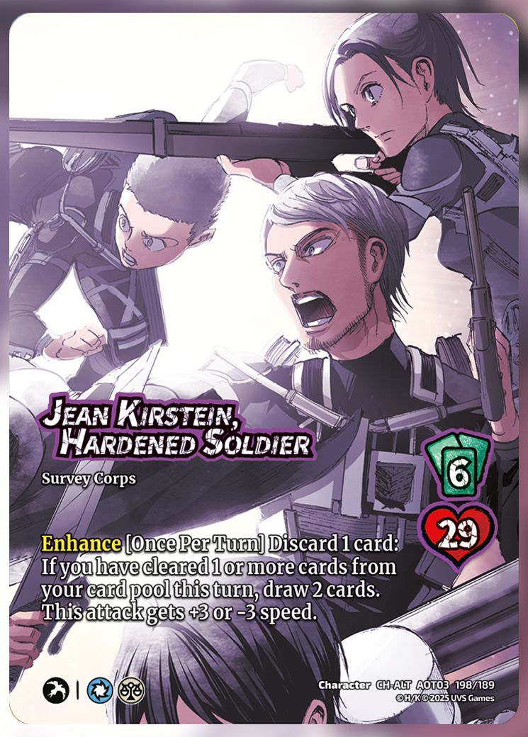 Jean Kirstein, Hardened Soldier