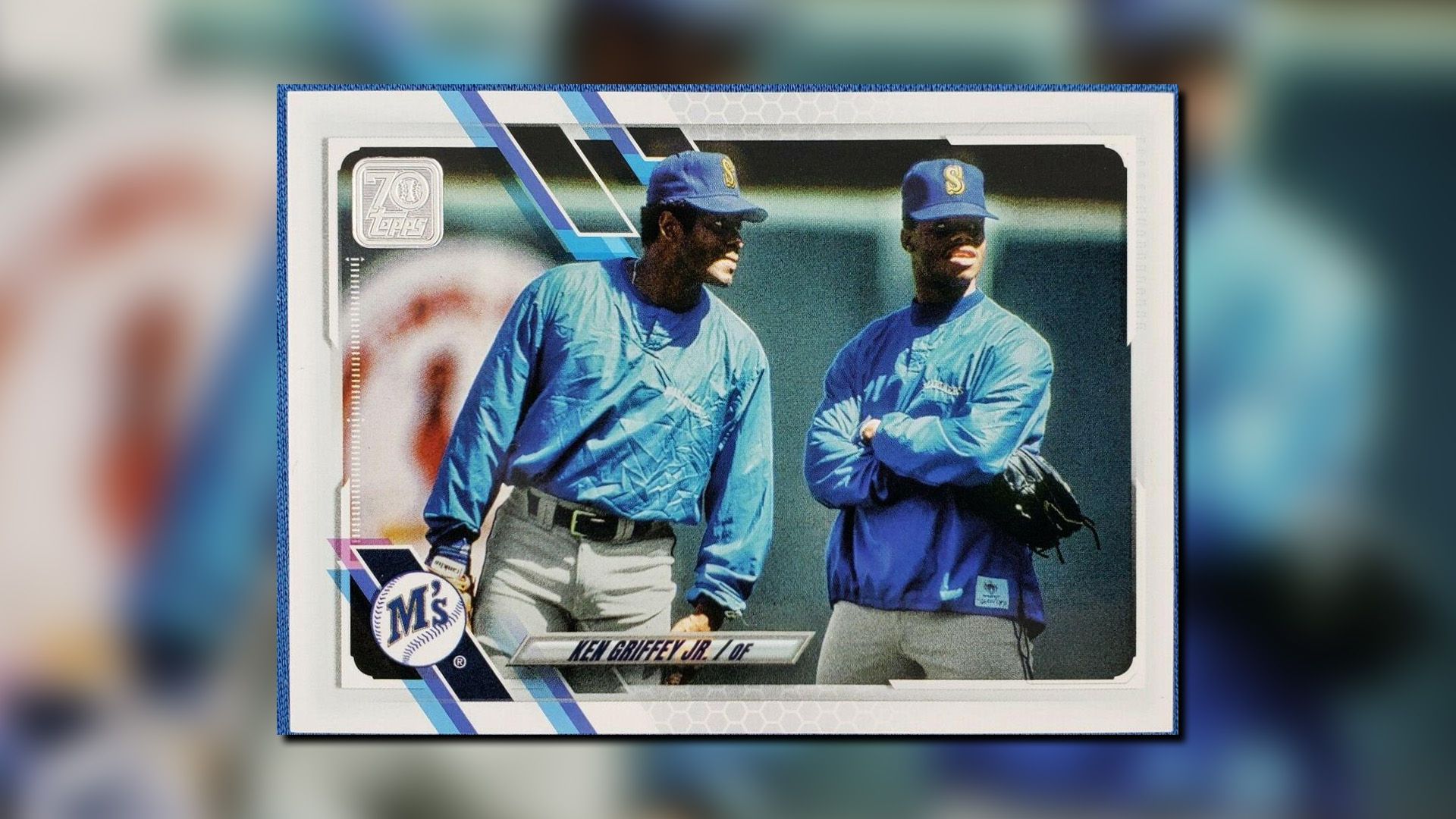 کارت کن گریفی جونیور از مجموعه 2021 Topps.