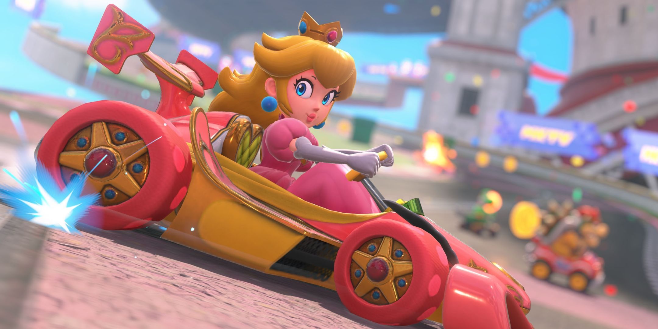Mario Kart World Princess Peach