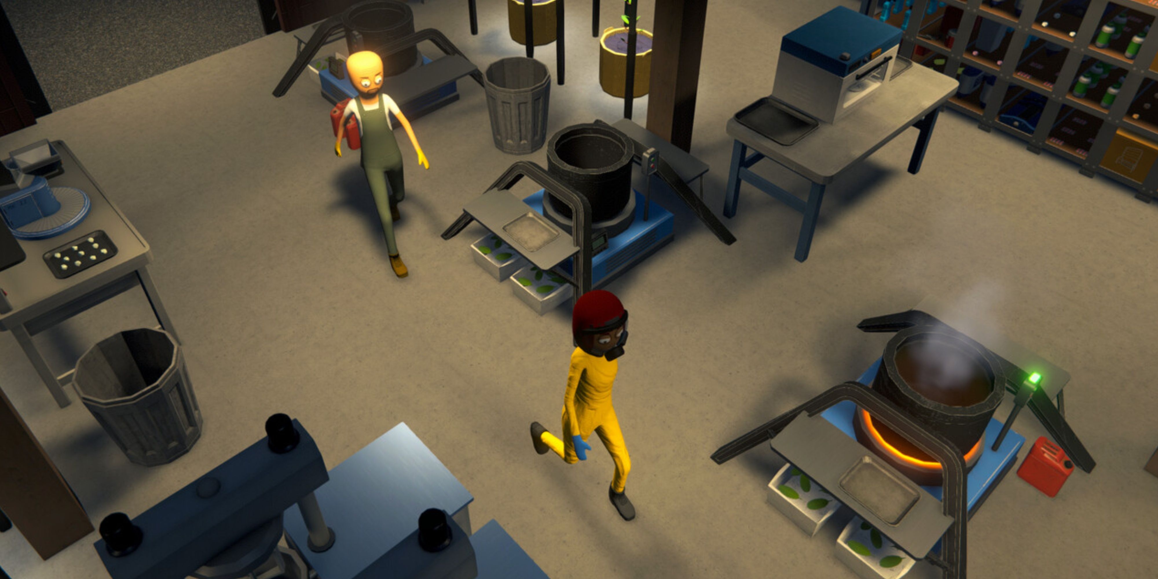 characters making drugs in schedule 1.