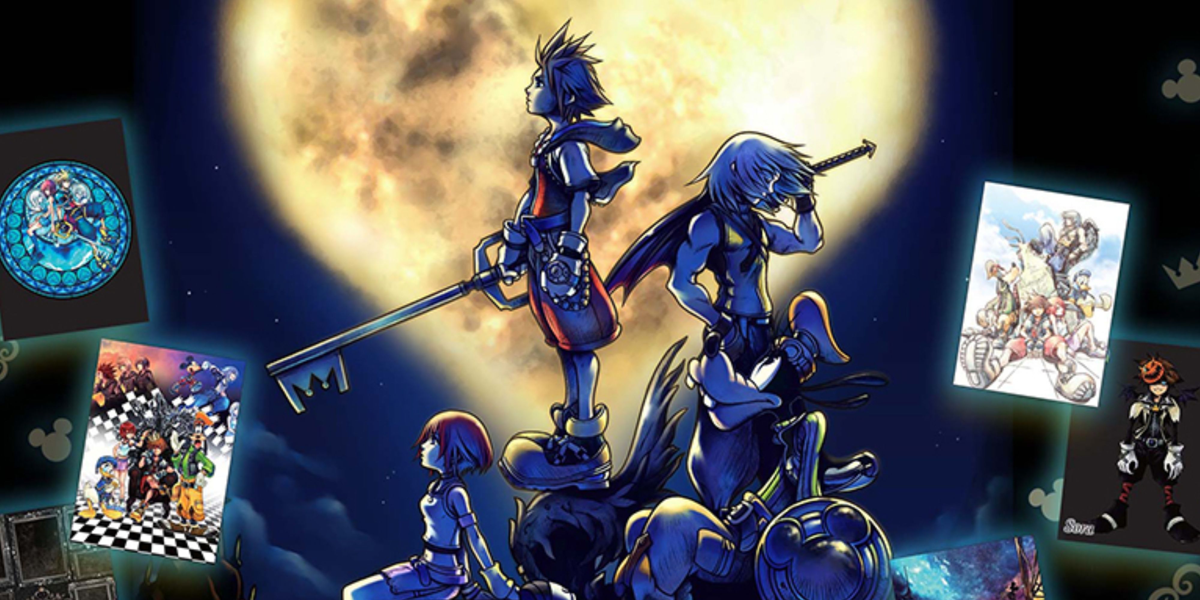 Kingdom Heart Art Museum Card Artwork.