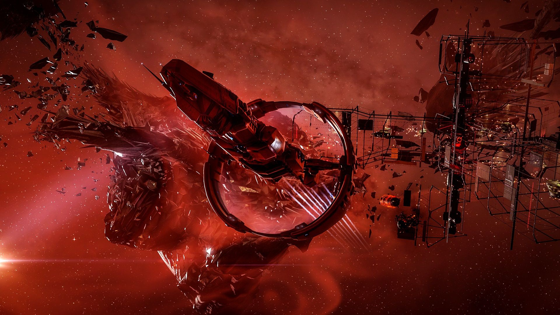 New exploration sites in Eve Online's Legion expansion.