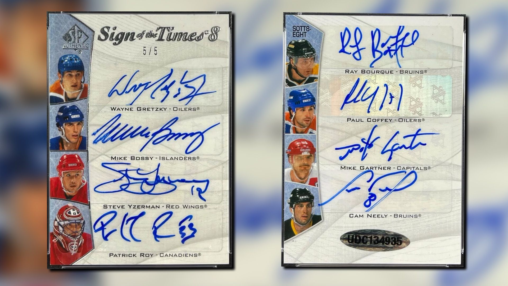 Paul Coffey Card از سال 2021 SP SIGHTIC SIGHT OF The Times 8.