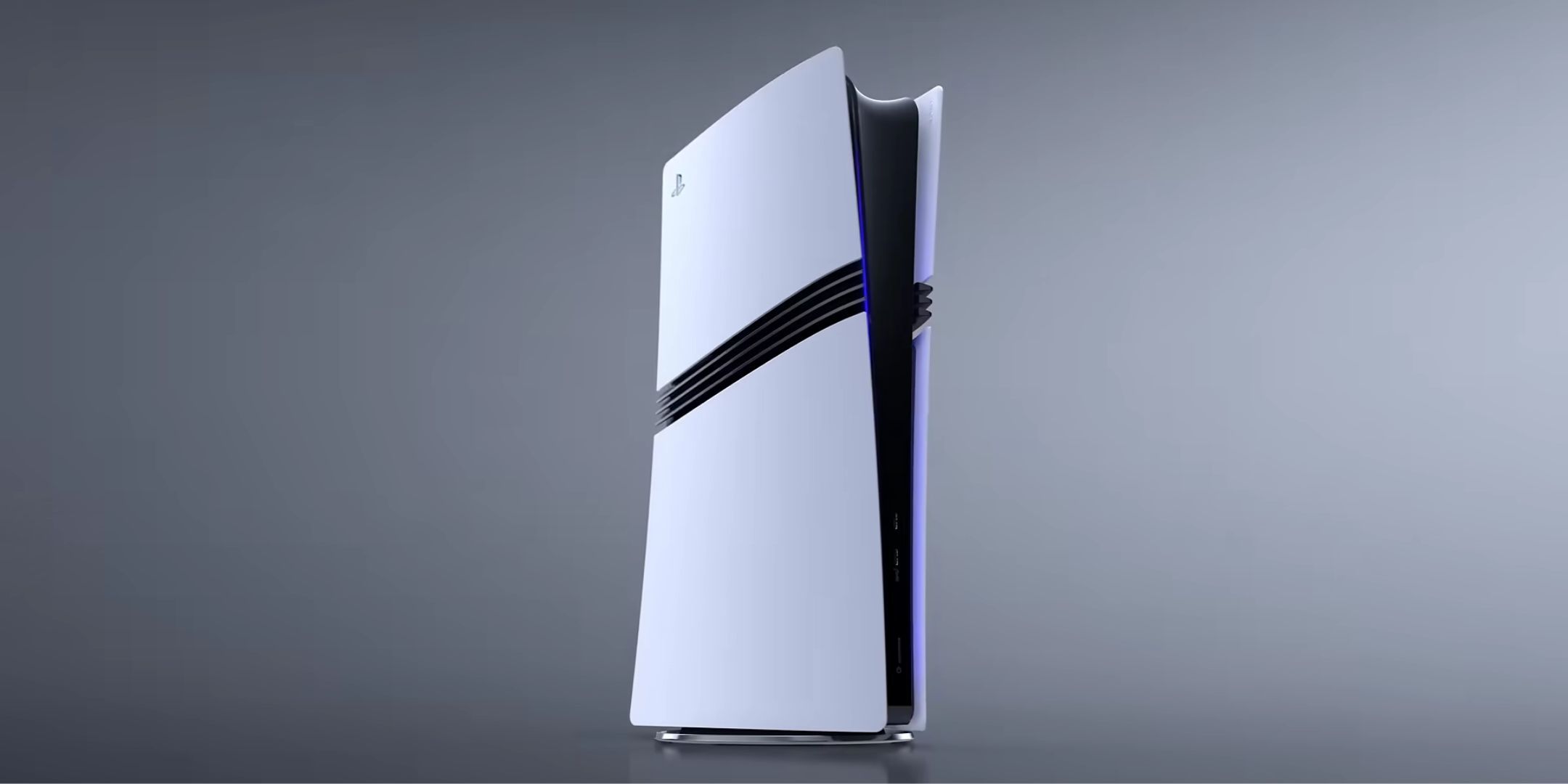 A packshot of the PlayStation 5 Pro.