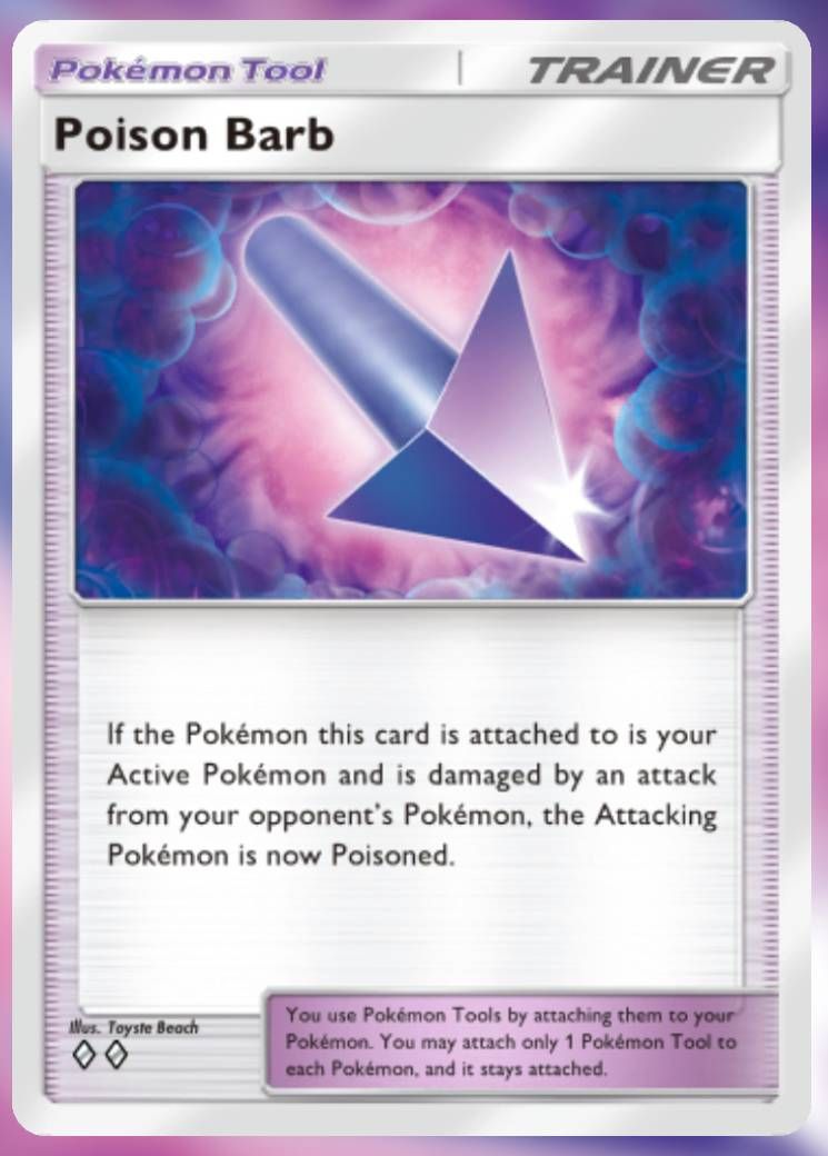 کارت Soison Barb ، از نگهبانان آسمانی در جیب Pokemon TCG.