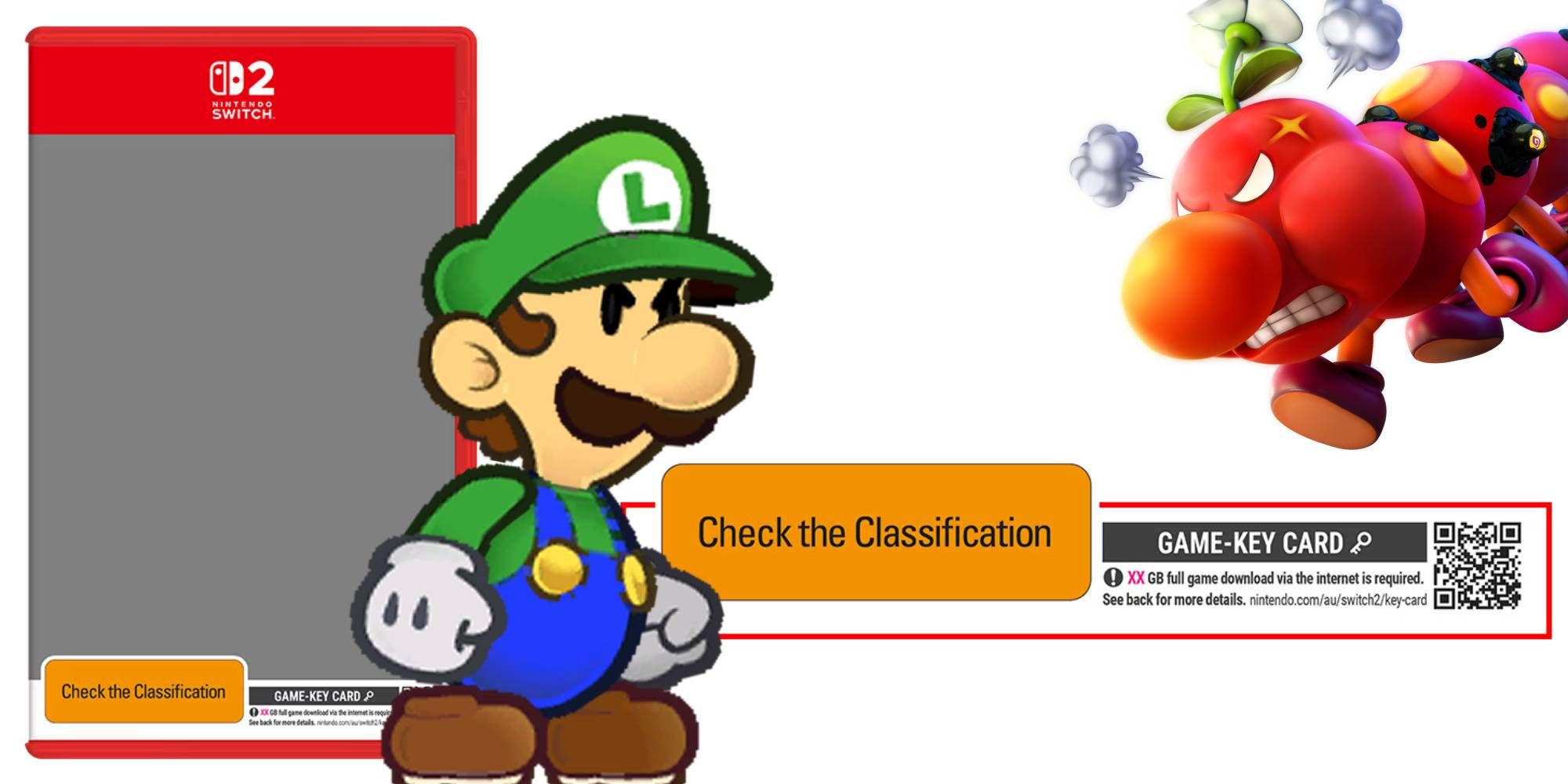 Switch 2 game key card